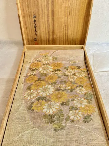 에이라쿠 젠고로 감수 에이라쿠 오비 후쿠로 오비 금은사
