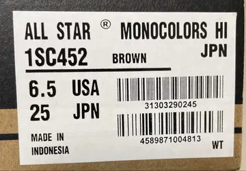 ALLSTAR MONOCONVERSE HI (올스타 모노컬러스 하이)