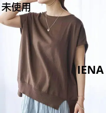 미사용 코튼 스트레치 NEO 와이드 크루 풀오버 IENA 이에나