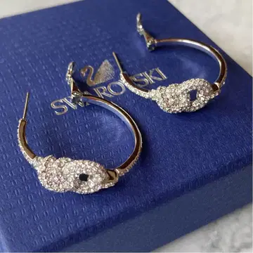 swarovski 스와로브스키 Nathalie 후프 귀걸이
