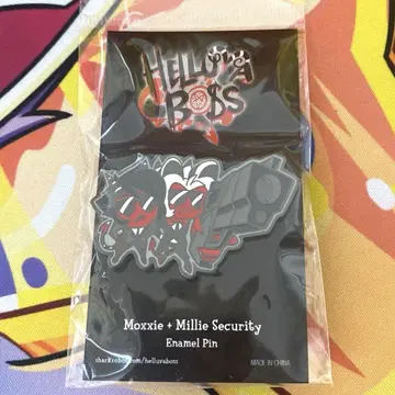 헬루바 보스 Moxxie Millie 핀 배지 Helluva Boss