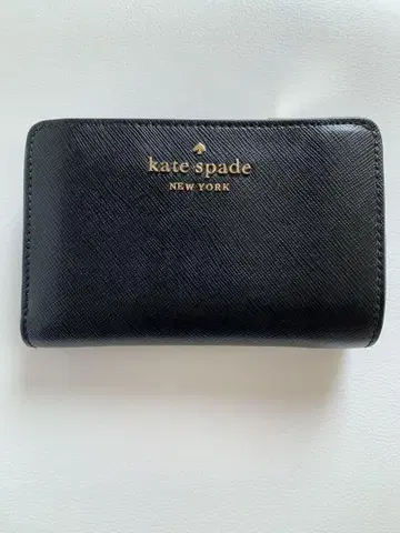 kate spade 케이트 스페이드 접이식 지갑 블랙 가죽