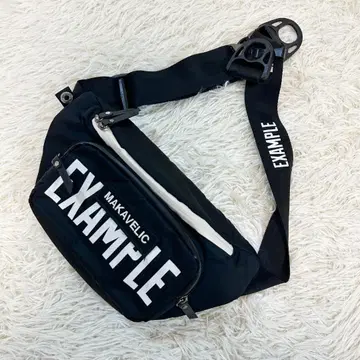레어 EXAMPLE MAKAVELIC 바디백 숄더백