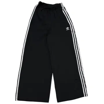 8863 adidas 릴랙스 와이드 레그 팬츠 블랙 L