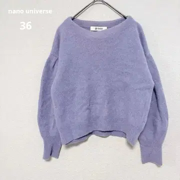 nano universe/긴팔 니트/폭스 울 스웨터/2402