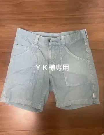 할리우드 랜치 마켓 코듀로이 숏팬츠 H 자수