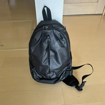 GREGORY 블랙 원 숄더 슬링백