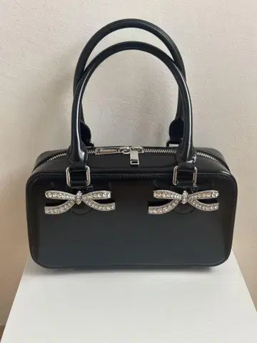 SELF-PORTRAIT mini leather tote bag