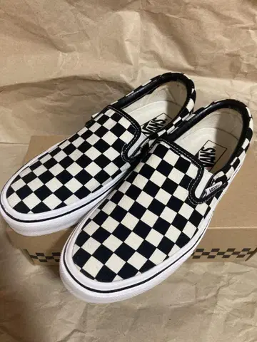 VANS V98 LITE 반스 슬립온 체커 24cm