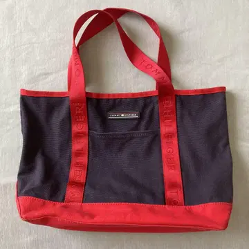 TOMMY HILFIGER 토트백 네이비/레드