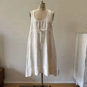 Eileen Fisher 화이트 슬리브리스 튜닉