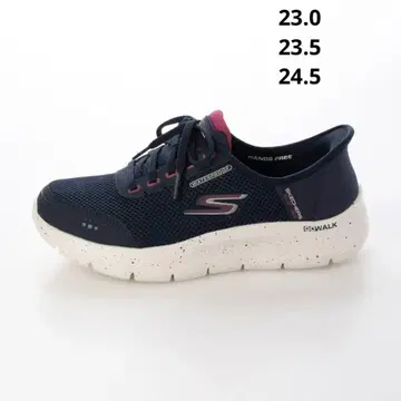 가격 인하 미사용 신상 스케쳐스 슬립인 23.0cm 네이비