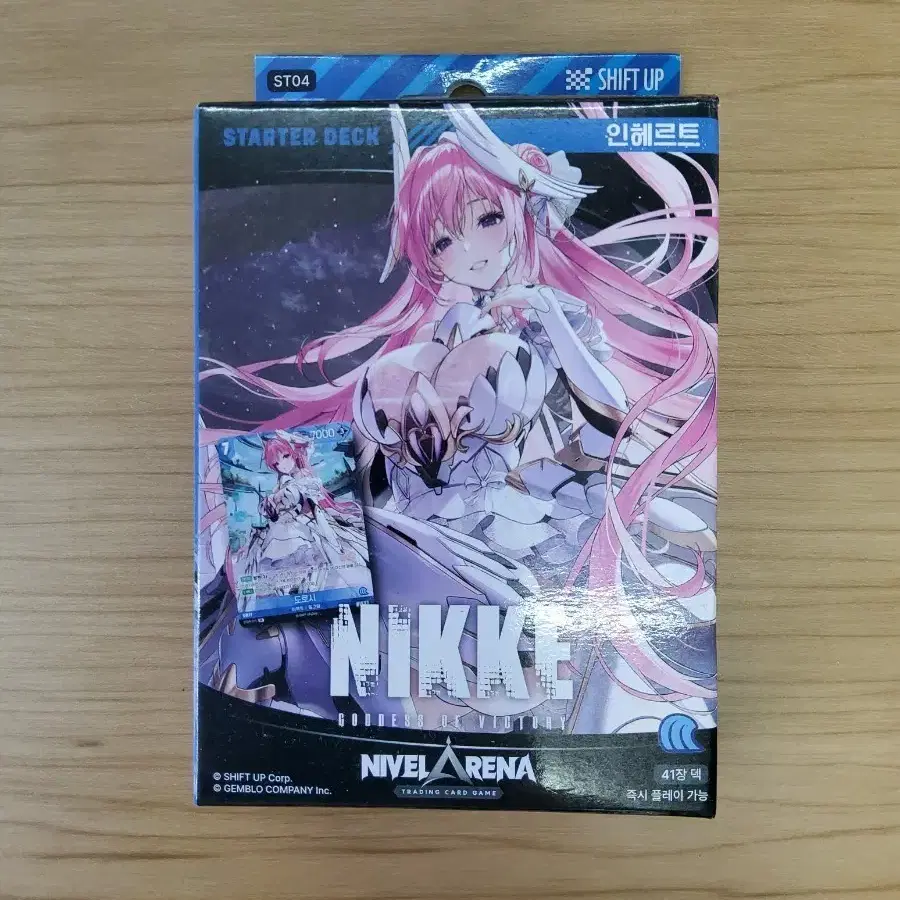 NIKKE NIVEL ARENA シンデレラ SPR Cinderella BT01-073 SPR Signature Card Nivel Arena Nikke
