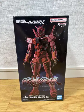 기동전사 Gundam GQuuuuuuX 한계돌파 빨간 건담 피규어