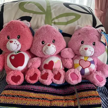 케어베어 봉제 인형 3개 set