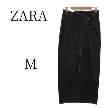 ZARA 자라 블랙 무릎 기장 타이트 스커트 M