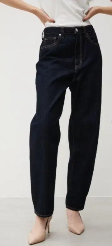 AZULBYMOUSSY 테이퍼드 데님 L 사이즈