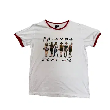 Rare Stranger Things Design Ringer Tee