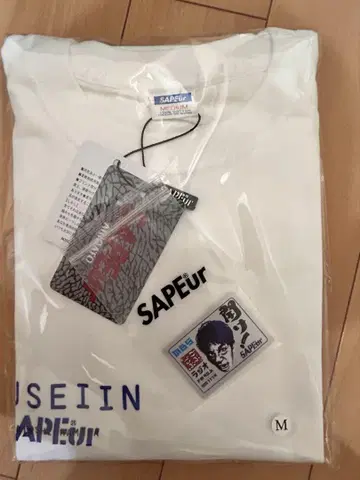 사풀 sapeur 고부고부 라디오 구성원 t셔츠 파랑