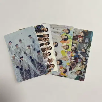 timelesz FAM 특전 컬렉션 트레이딩 카드 4매 세트