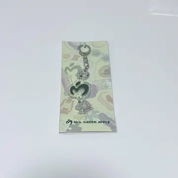 Mrs. GREEN APPLE 랜덤 참 키링 로고 사과
