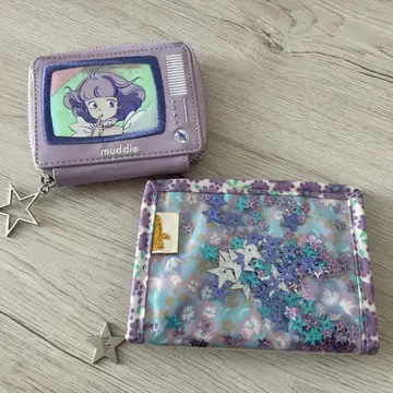 크리미 마미 코인 케이스 카드 케이스 fafa 반지갑 세트