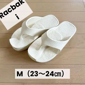 컨디션 최상 Racbaki 라크바키 이지 샌들 M 24cm 내추럴