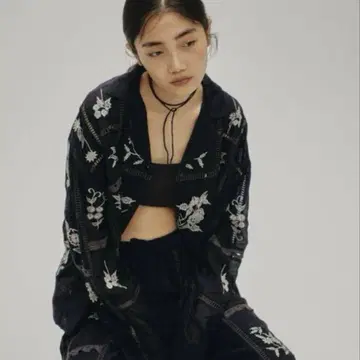 TODAYFUL Embroidery 패치워크 Shirts