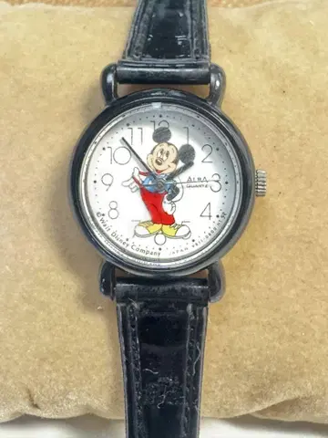 B832 손목시계 SEIKO ALBA 미키마우스 V811-0230
