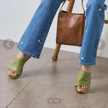 프릭스스토어 ponale 포나레 와이드 슬라이드 샌들
