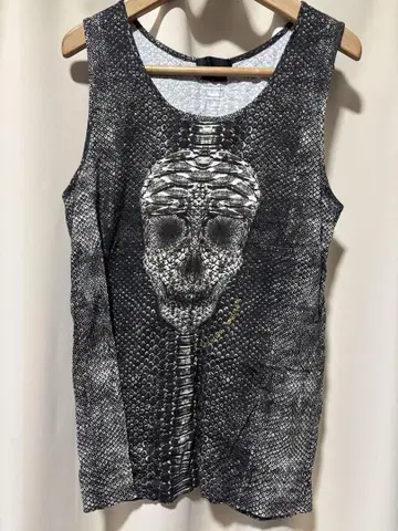 ALEXANDER MCQUEEN 스컬 프린트 탱크탑 S