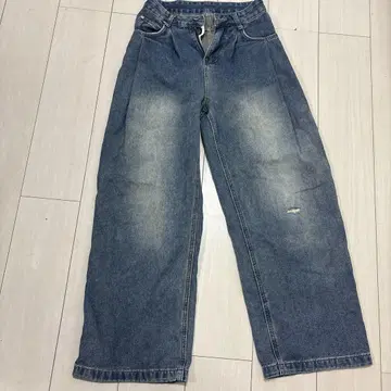 청바지 가공 Y2K