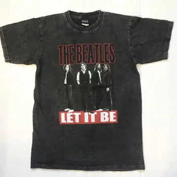 비틀즈 The Beatles LET IT BE L 밴드 티셔츠