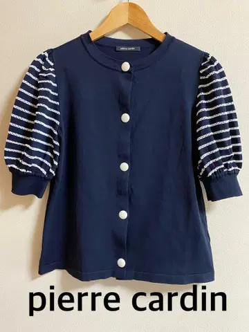 pierre cardin 피에르 가르뎅 퍼프 슬리브 가디건 L