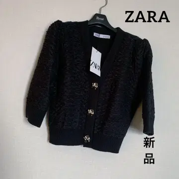 새상품 ZARA 니트 가디건 반팔