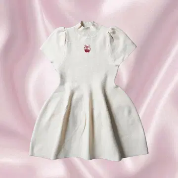 scyray cherry knit 원피스 / ivory