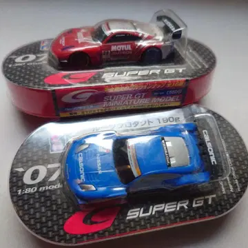 EBBRO Nissan GT-R 미니카 2대 SUPERGT 보스 캔