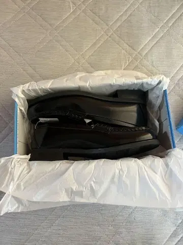 하루타 여성용 코인 로퍼 블랙