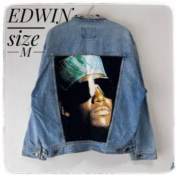 구제 의류 EDWIN GOLD RUSH 데님 자켓 G 빈티지