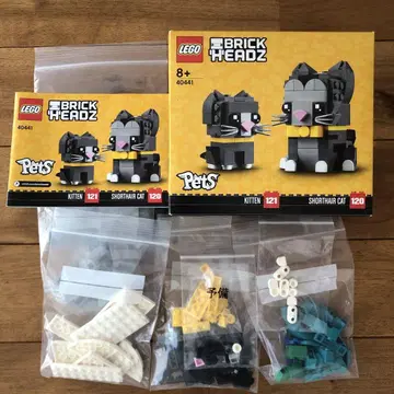 레고 (LEGO) 브릭헤즈 숏헤어 캣 40441