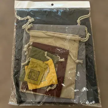기노쿠니야 7색 복조리 어스 컬러 70주년 기념 한정판 미사용 새상품