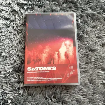 SixTONES 관성의 법칙 일반ver blu-ray