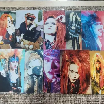 hide 사진 10매 세트 L판 X JAPAN 새상품급