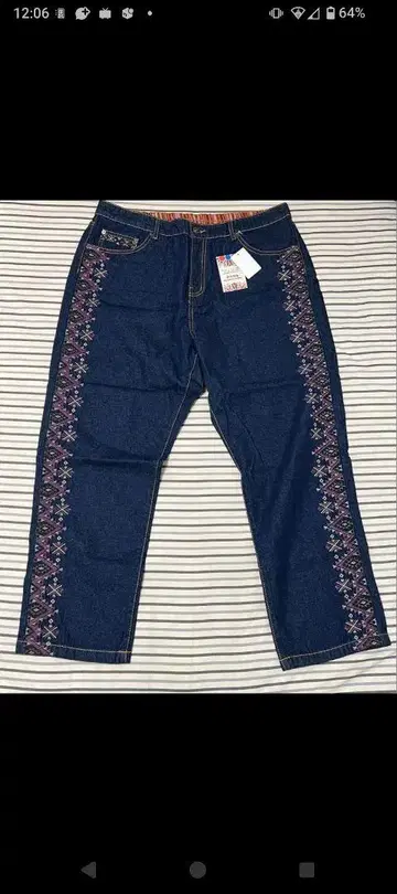 티티카카 무쵸 데님 팬츠 청바지