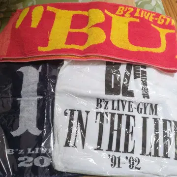 B'z LIVE-GYM 타월 3세트