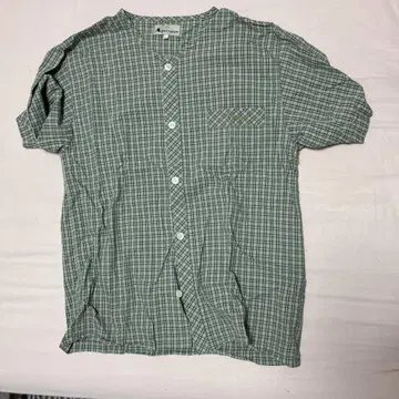 aquascutum 그린 계열 체크 파자마 L 사이즈