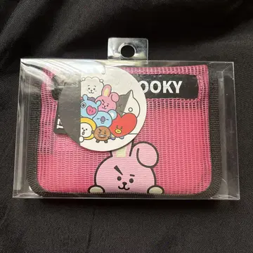 BT21 COOKY 핑크 파우치