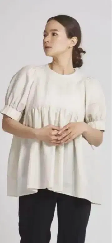 미사용 새상품 yori 상의