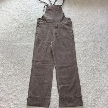 Phatee WEAR 헴프 코튼 데님 오버롤 브라운