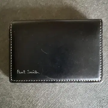 Paul Smith 블랙 가죽 명함지갑